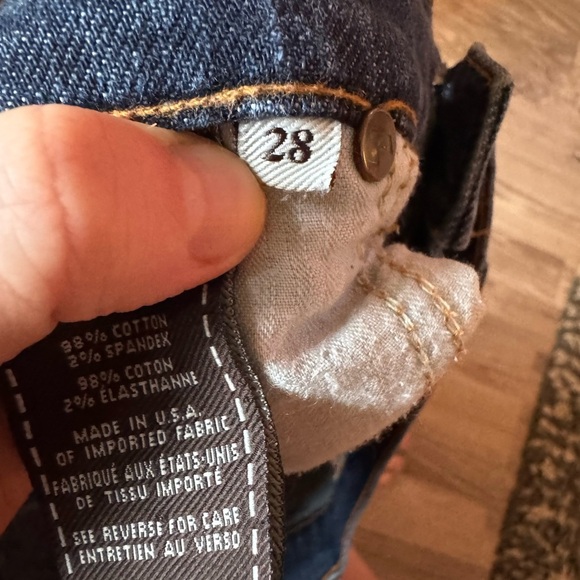 7 4 All Mankind Women's Jeans Boot -Cut size 28 - Picture 5 of 8